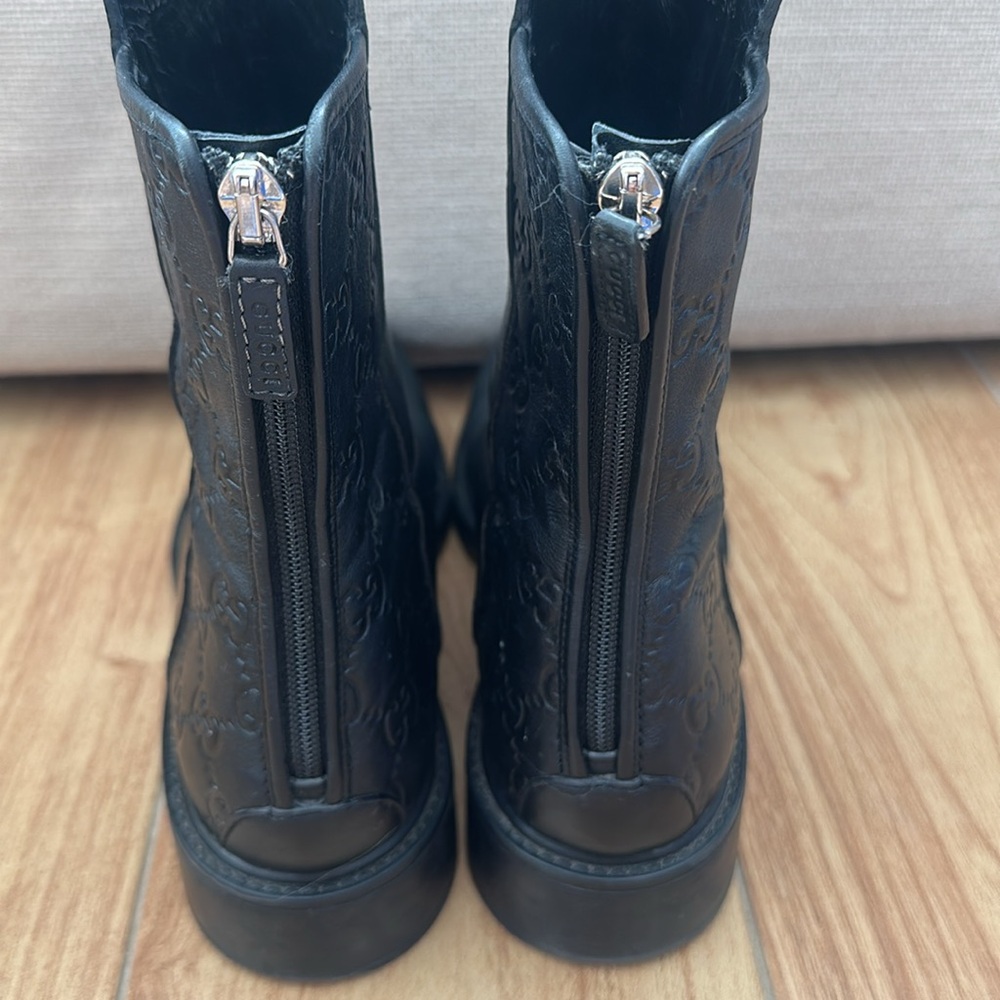 Gucci leather short boots - Picture 4 of 4